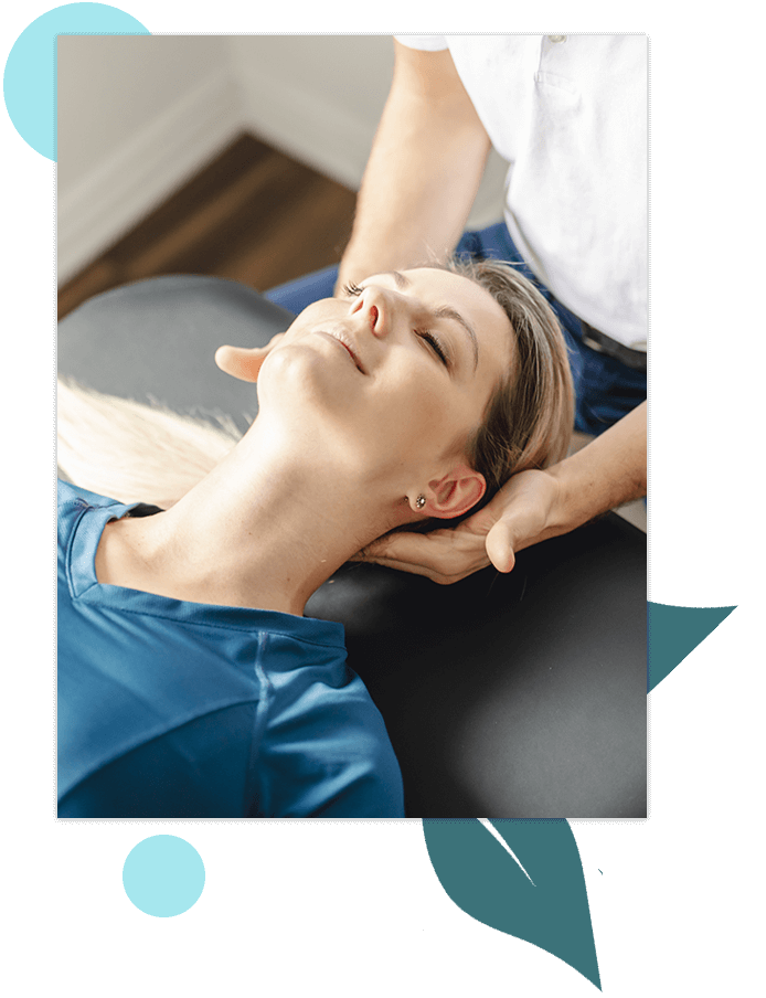 Summit Chiropractic Chiropractor Adjusting Patient